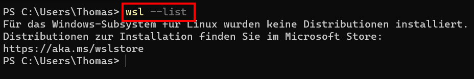 Screenshot Powerhell